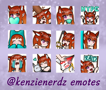 Kenzie&#39;s Emotes